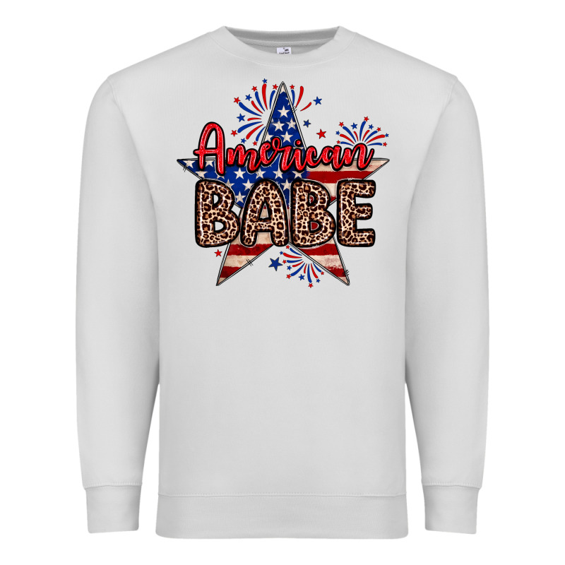 American Babe Premium Sweatshirt by Neo Western | Teevron