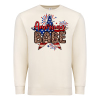 Sandshell American babe Premium Sweatshirt - Neo Western