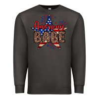 Smoke American babe Premium Sweatshirt - Neo Western