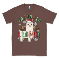 Chestnut fa la la llama Classic Tee - MaliasSmallBusiness