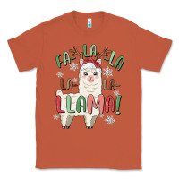 Copper fa la la llama Classic Tee - MaliasSmallBusiness