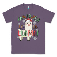 Lavender fa la la llama Classic Tee - MaliasSmallBusiness
