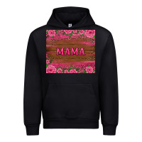Black floral leopard mama tumbler Urban Hoodie - BarkalooDesign