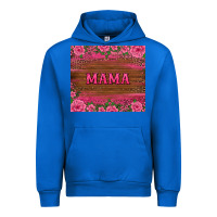 Cobalt floral leopard mama tumbler Urban Hoodie - BarkalooDesign