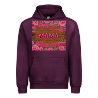 Mauve Wine floral leopard mama tumbler Urban Hoodie - BarkalooDesign