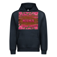 Navy floral leopard mama tumbler Urban Hoodie - BarkalooDesign