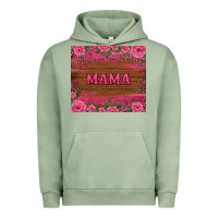 Pigment Oil Green floral leopard mama tumbler Urban Hoodie - BarkalooDesign