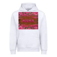 White floral leopard mama tumbler Urban Hoodie - BarkalooDesign