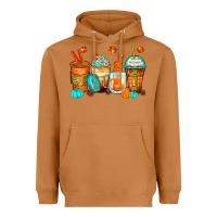 Meerkat thankful coffee cups Heavyweight Hoodie - Zillion Design Studio