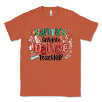 Copper santa's favorite dance teacher Classic Tee - MaliasSmallBusiness
