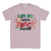 Lilac santa's favorite dance teacher Classic Tee - MaliasSmallBusiness