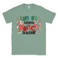 Sage santa's favorite dance teacher Classic Tee - MaliasSmallBusiness