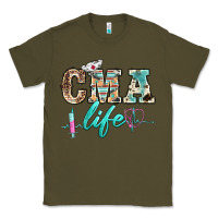 Army Green western nurse cma life Classic Tee - BarkalooDesign