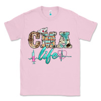 Bubblegum Pink western nurse cma life Classic Tee - BarkalooDesign
