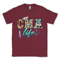 Burgundy western nurse cma life Classic Tee - BarkalooDesign