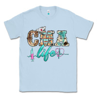 Dusty Blue western nurse cma life Classic Tee - BarkalooDesign