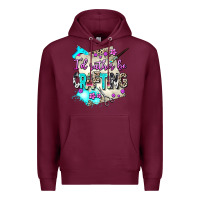 Burgundy i d rather be crafting Premium Hoodie - AdoDesignShop