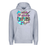 Heather Grey i d rather be crafting Premium Hoodie - AdoDesignShop