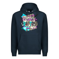 Navy i d rather be crafting Premium Hoodie - AdoDesignShop