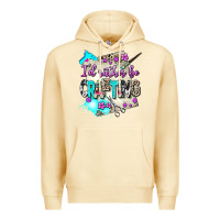 I D Rather Be Crafting Premium Hoodie | Teevron