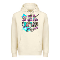 Sandshell i d rather be crafting Premium Hoodie - AdoDesignShop