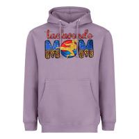 Lavender taekwondo mom Heavyweight Hoodie - texasbilliewilder