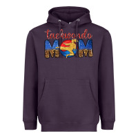 Plum taekwondo mom Heavyweight Hoodie - texasbilliewilder