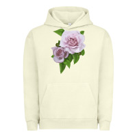 Pigment Pistachio Silver Lining Rose Urban Hoodie - LillyAllenDesigns