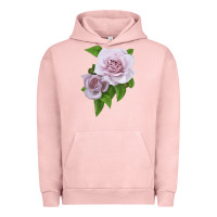 Pigment Salmon Silver Lining Rose Urban Hoodie - LillyAllenDesigns