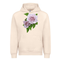 Sandshell Silver Lining Rose Urban Hoodie - LillyAllenDesigns
