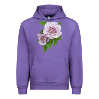 Tulip Silver Lining Rose Urban Hoodie - LillyAllenDesigns
