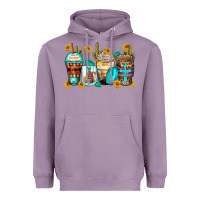 Lavender blessed coffee cups Heavyweight Hoodie - Zillion Design Studio