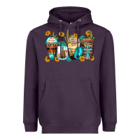 Plum blessed coffee cups Heavyweight Hoodie - Zillion Design Studio