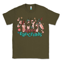 Army Green merry dancemas christmas ballet Classic Tee - MaliasSmallBusiness