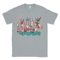 Heather Grey merry dancemas christmas ballet Classic Tee - MaliasSmallBusiness