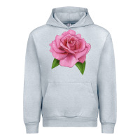 Heather Grey Perfume Delight Rose Urban Hoodie - LillyAllenDesigns