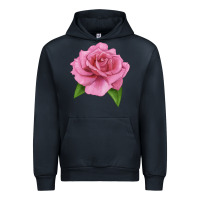 Navy Perfume Delight Rose Urban Hoodie - LillyAllenDesigns