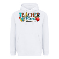 White teacher mom Heavyweight Hoodie - texasbilliewilder
