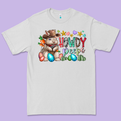 Howdy Peeps Premium Tee Designed By Racoondesign