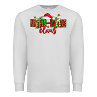 Dove Grey christmas mom mom claus Premium Sweatshirt - FaDigitalArtStudio
