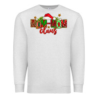 Oatmeal Heather christmas mom mom claus Premium Sweatshirt - FaDigitalArtStudio