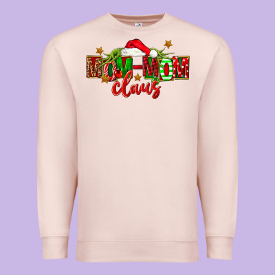 Christmas Mom Mom Claus Premium Sweatshirt Designed By Fadigitalartstudio