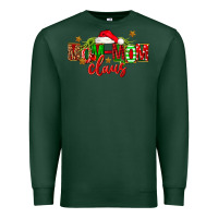 Sports Green christmas mom mom claus Premium Sweatshirt - FaDigitalArtStudio