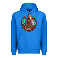 True Royal western horseshoe horse roses gemstone Premium Hoodie - Artiststas