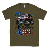 Army Green all american boy Classic Tee - MaliasSmallBusiness