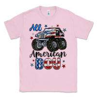 Bubblegum Pink all american boy Classic Tee - MaliasSmallBusiness