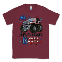 Burgundy all american boy Classic Tee - MaliasSmallBusiness