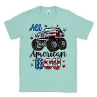 Seafoam all american boy Classic Tee - MaliasSmallBusiness