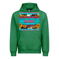 Emerald cowhide leopard sunflowers mama Urban Hoodie - BarkalooDesign