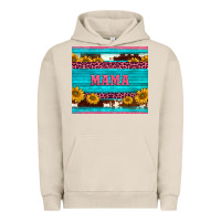 Pigment French Oak cowhide leopard sunflowers mama Urban Hoodie - BarkalooDesign